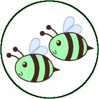 Mint 2 Bees Logo